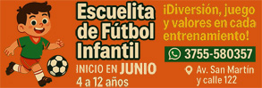 Banners Escuelita de Fútbol Infantil